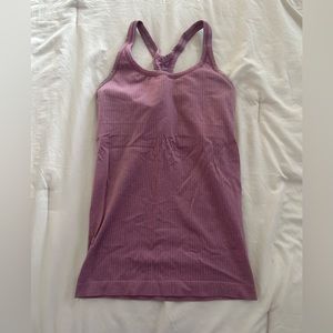 Pink Lululemon Racerback tank